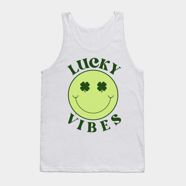 Lucky Vibes Tank Top by Illustradise